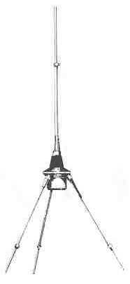 Imagem de uma antena de base
